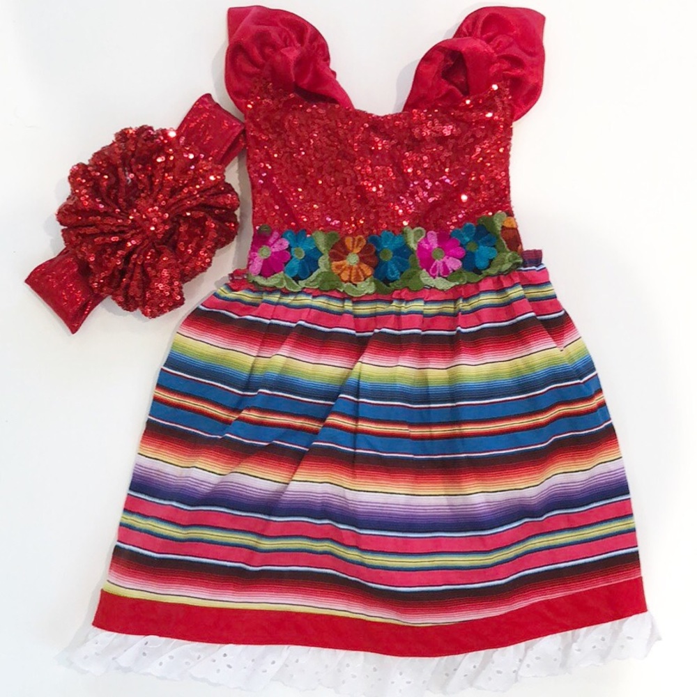 Bellethreads Fiesta Sparkly Romper